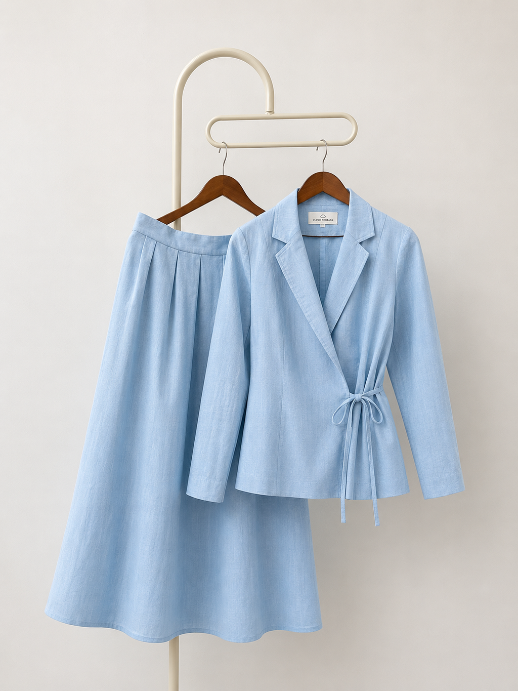 Linen Blazer Set