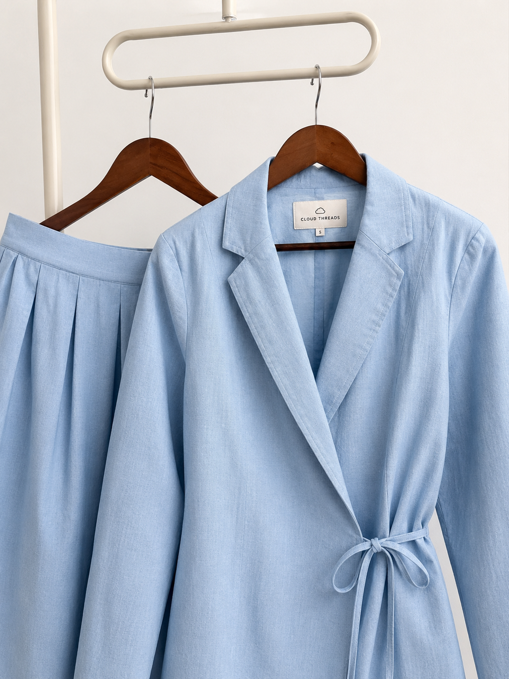 Linen Blazer Set
