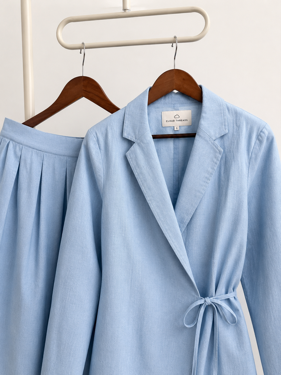 Linen Blazer Set